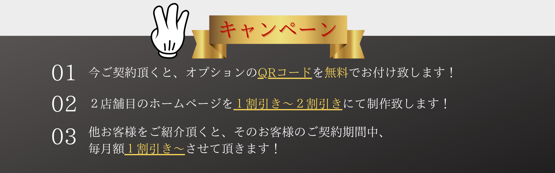 格安ホームページ制作 キャンペーン